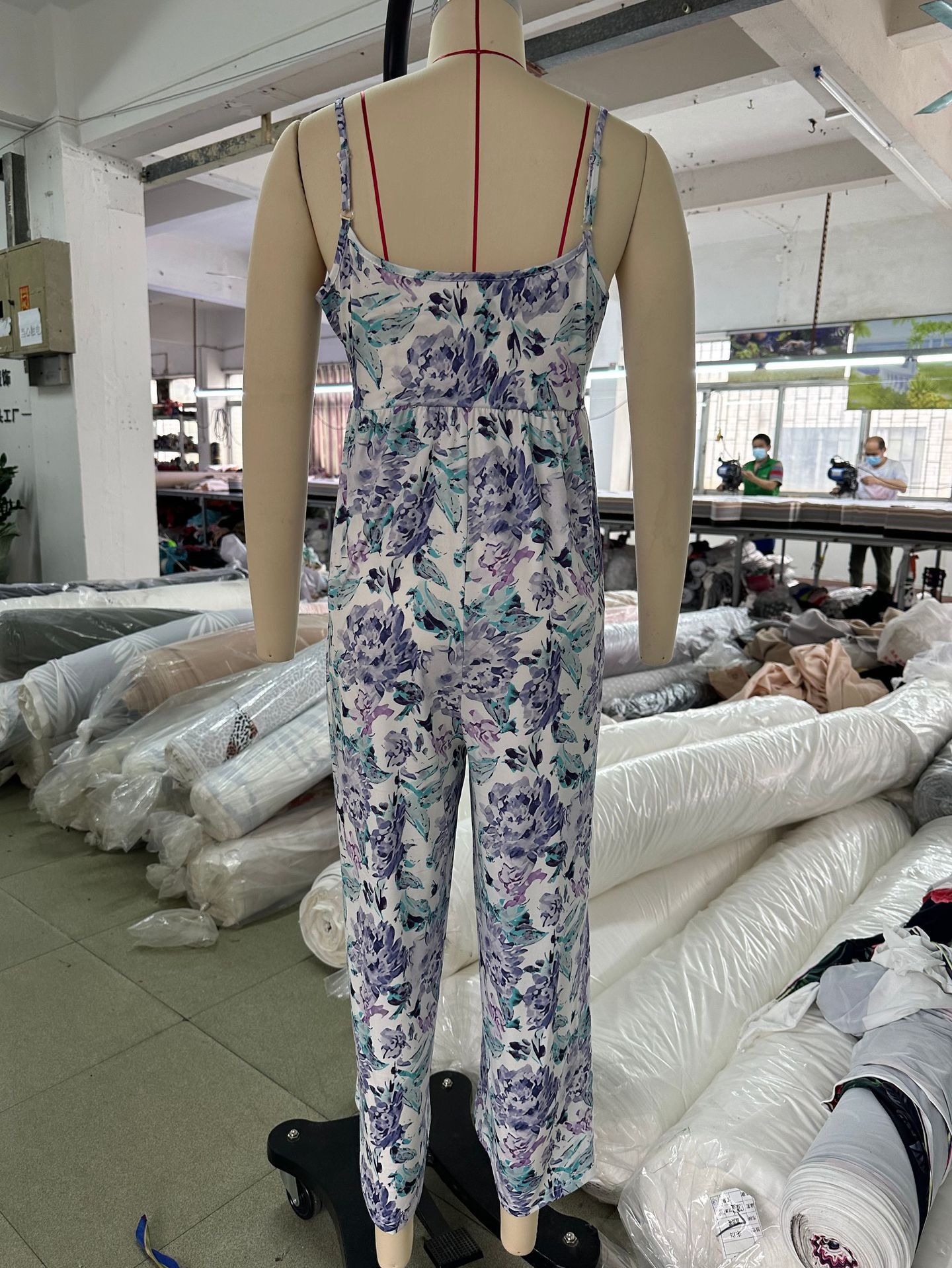 Women's Holiday Daily Vacation Ditsy Floral Ankle-Length Printing Jumpsuits display picture 10