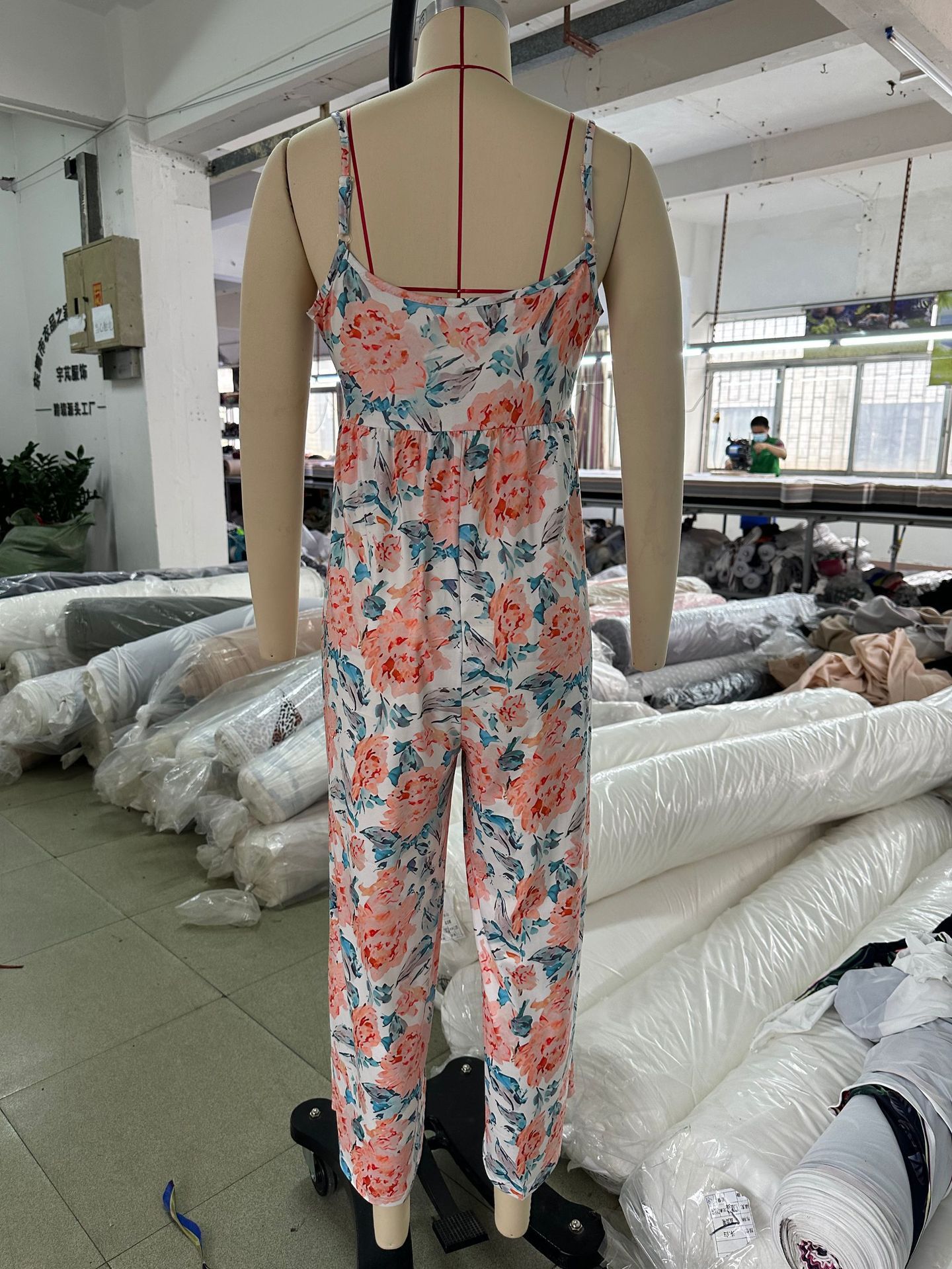 Women's Holiday Daily Vacation Ditsy Floral Ankle-Length Printing Jumpsuits display picture 13