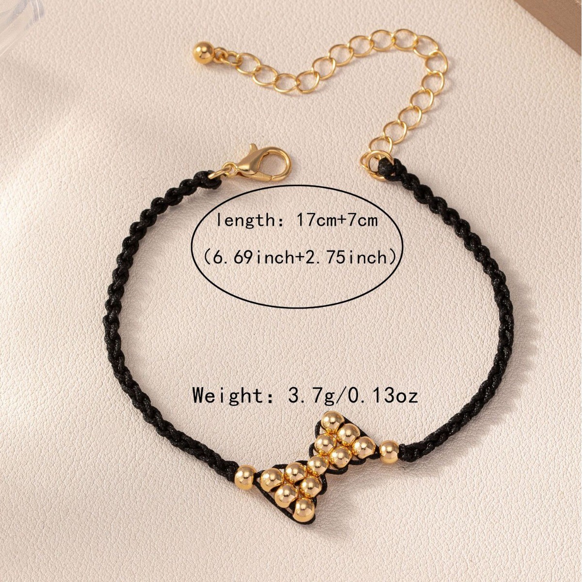 Elegant Bow Knot Plastic Women's Anklet display picture 5
