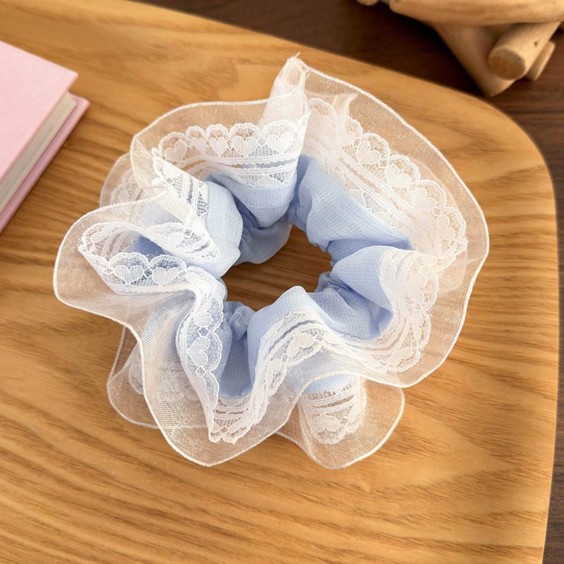 Women's Cute Lady Sweet Large Intestine Floral Cloth Hair Tie display picture 7