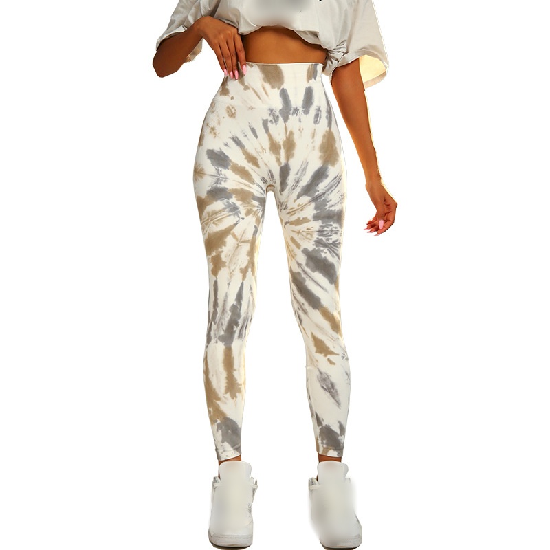 Modern Style Simple Style Printing Nylon Active Bottoms Leggings display picture 1