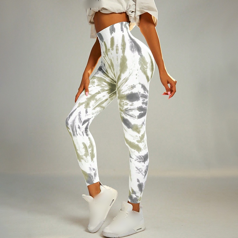 Modern Style Simple Style Printing Nylon Active Bottoms Leggings display picture 3