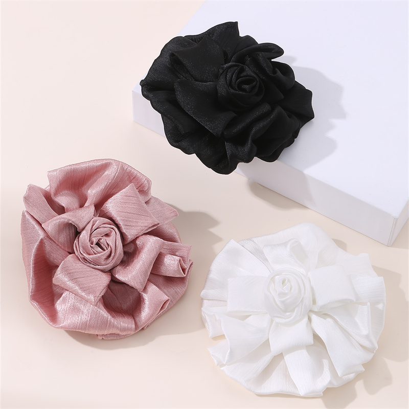 Women's Elegant Flower Alloy Cloth Hair Clip display picture 1