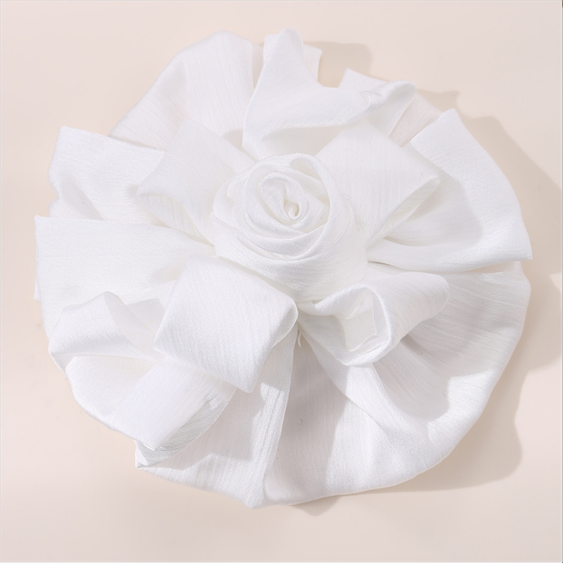 Women's Elegant Flower Alloy Cloth Hair Clip display picture 10