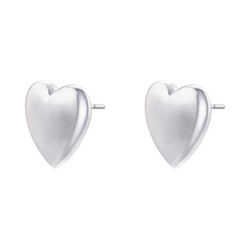 1 Pair Casual Vintage Style Simple Style Pentagram Heart Shape Plating Copper Drop Earrings Ear Studs display picture 3