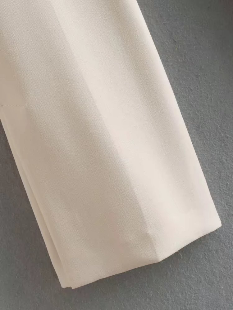Täglich Frau Strassenmode Einfarbig Polyester Reißverschluss Hosen-Sets Hosen-Sets display picture 16