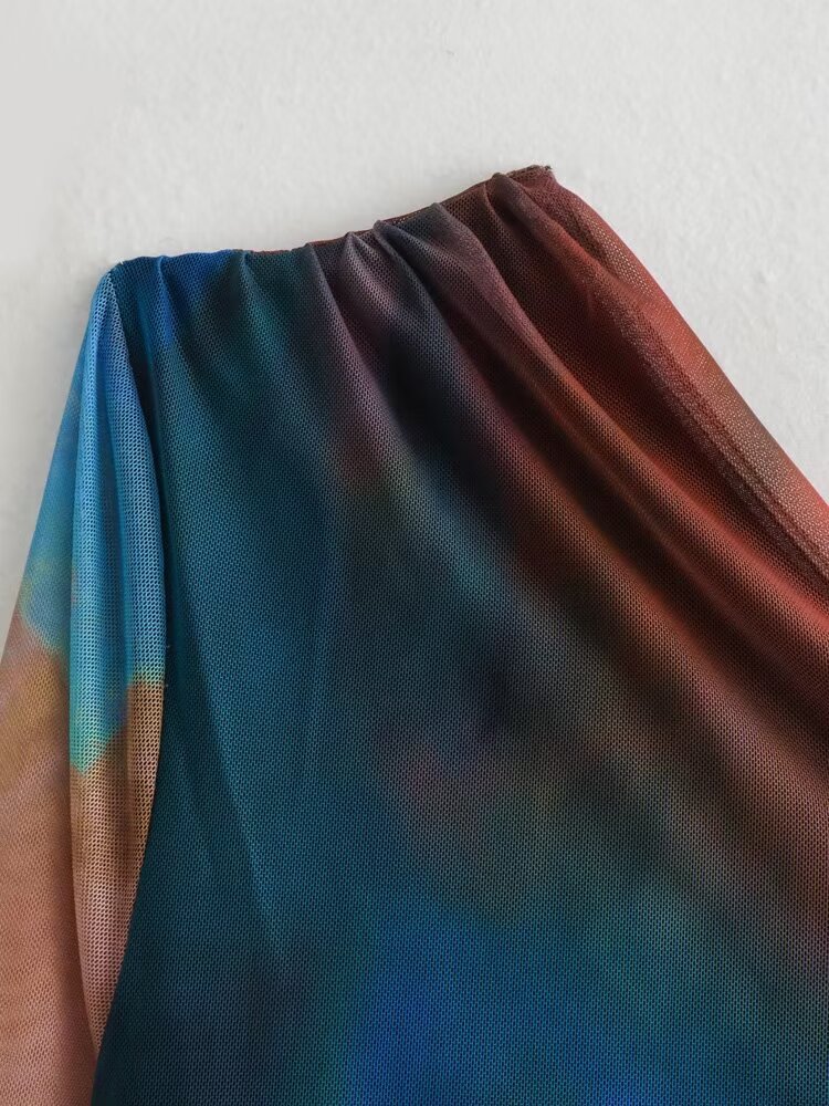 Holiday Daily Beach Women's Streetwear Tie Dye Polyester Skirt Sets Skirt Sets display picture 29