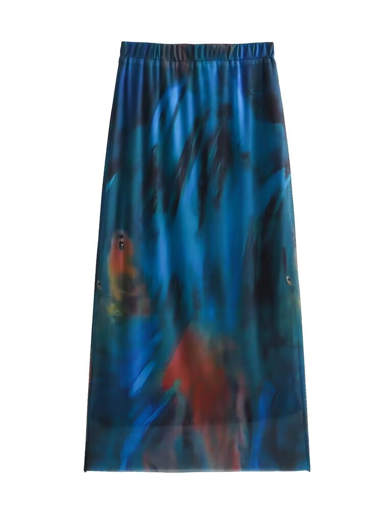 Holiday Daily Beach Women's Streetwear Tie Dye Polyester Skirt Sets Skirt Sets display picture 30