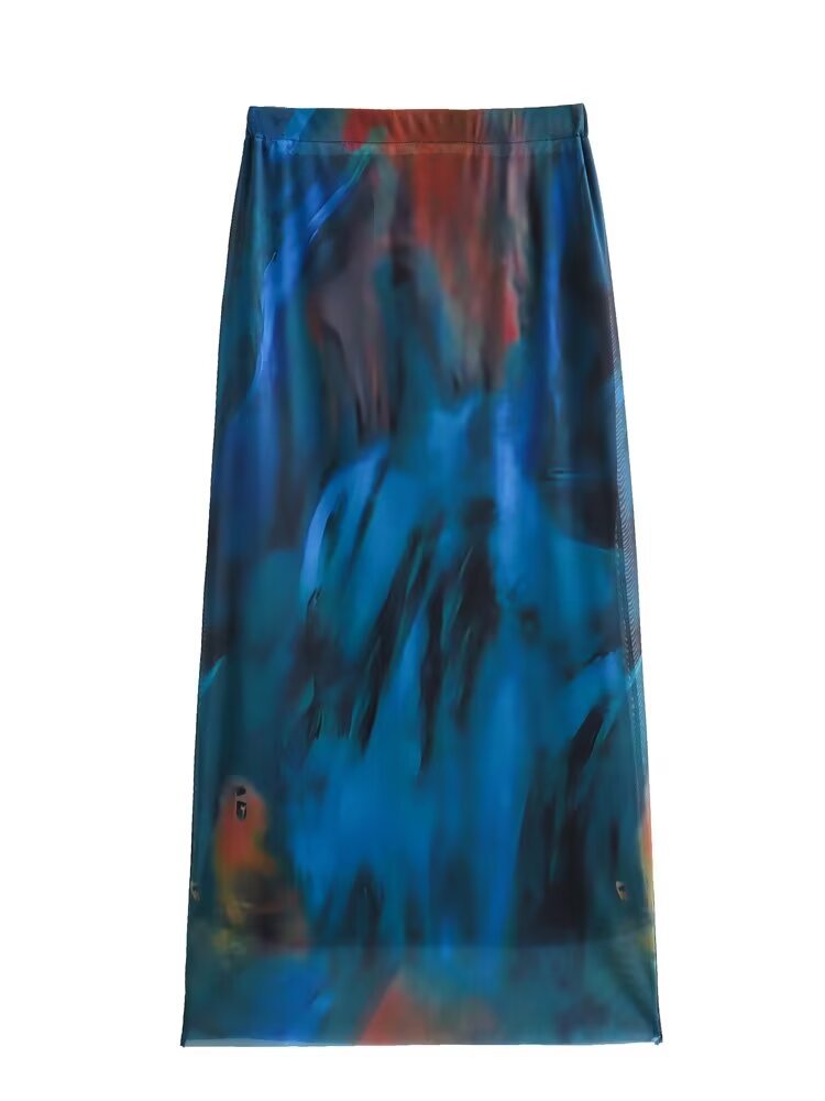 Holiday Daily Beach Women's Streetwear Tie Dye Polyester Skirt Sets Skirt Sets display picture 39