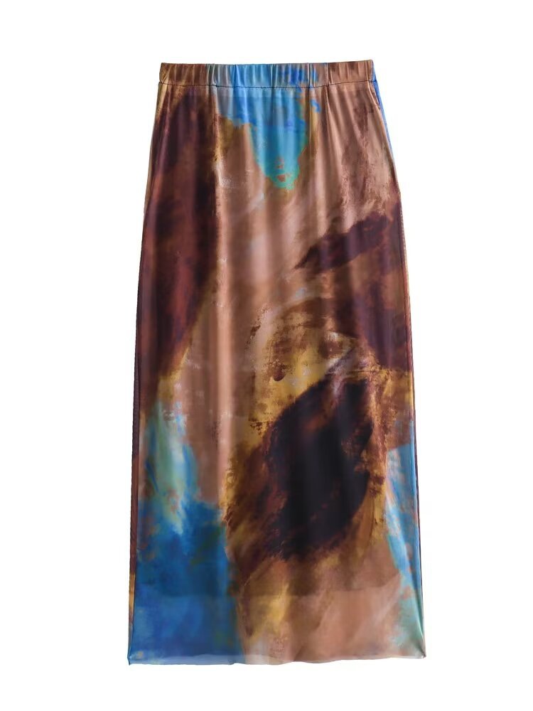 Holiday Daily Beach Women's Streetwear Tie Dye Polyester Skirt Sets Skirt Sets display picture 42