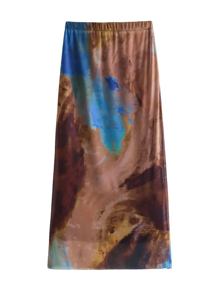 Holiday Daily Beach Women's Streetwear Tie Dye Polyester Skirt Sets Skirt Sets display picture 52