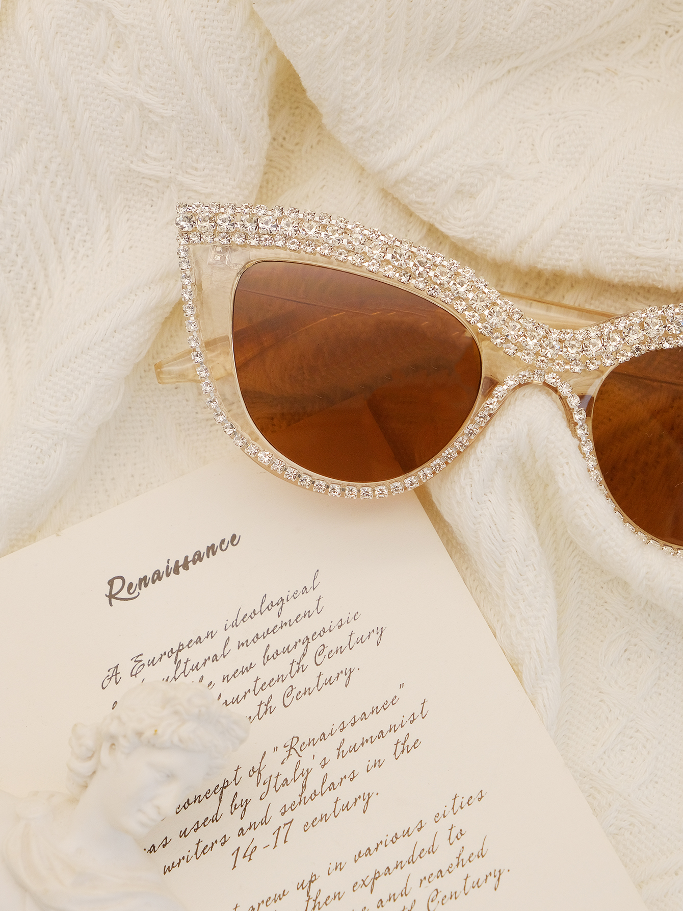 Hawaiisch Dame Toller Stil Geometrisch Pc Katzenauge Diamant Vollbild Sonnenbrille Der Frauen display picture 7