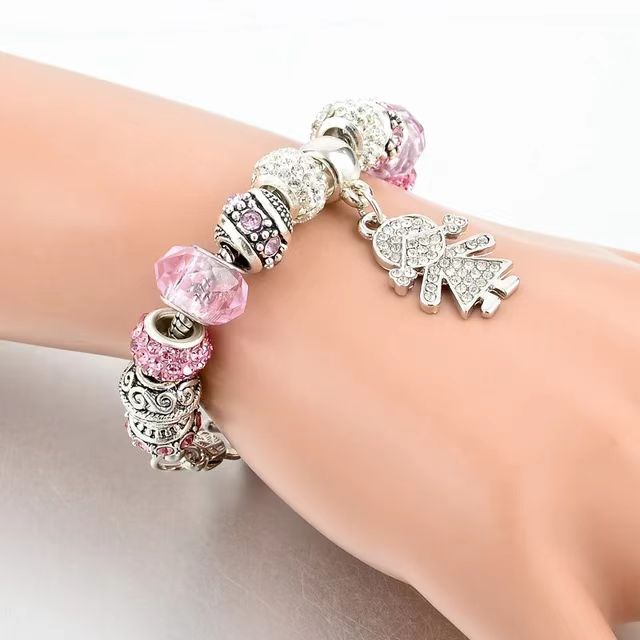 Mariage Romantique Bloc De Couleur Alliage Placage Incruster Strass Zircon Plaqué Or Femmes Bracelets display picture 2