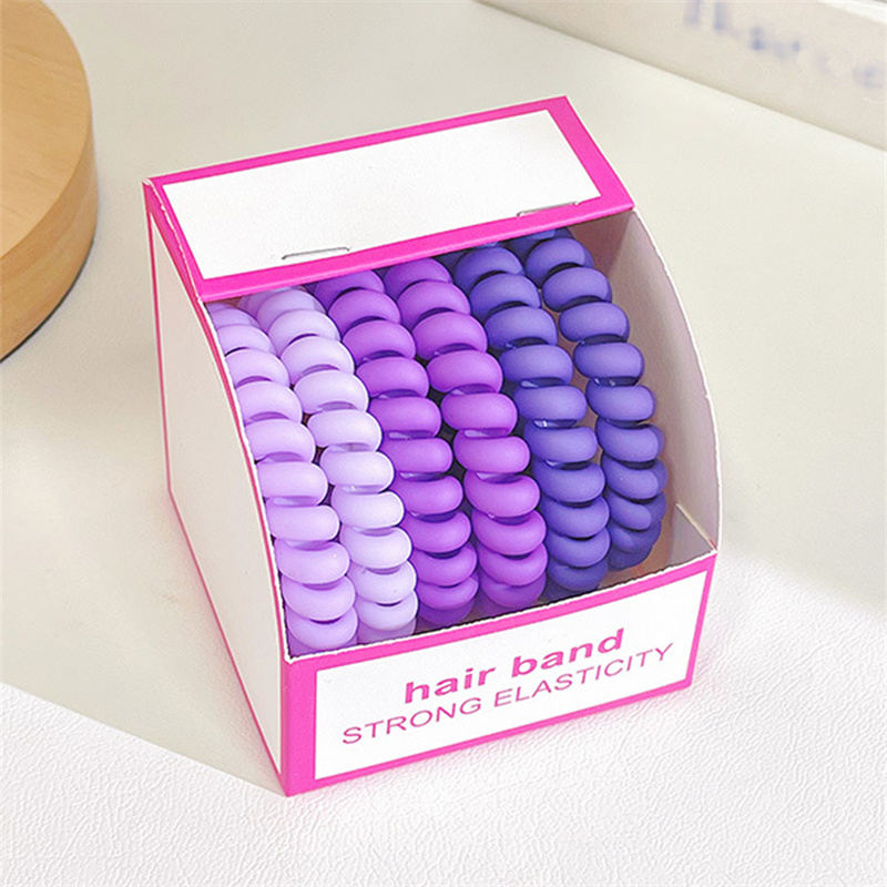 Women's Cute Sweet Solid Color Plastic Hair Tie display picture 9