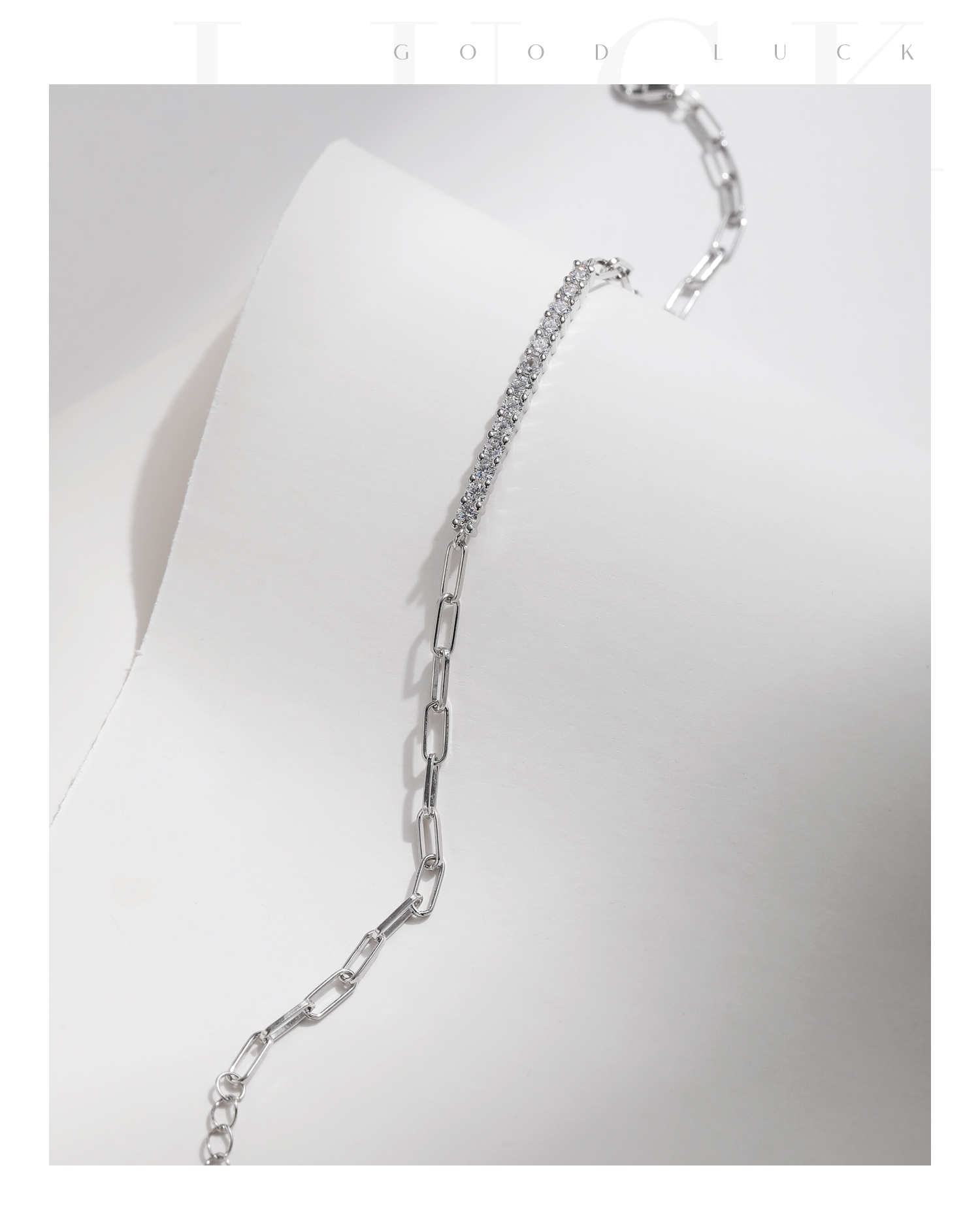 Sterling Silber Versilbert Elegant Einfacher Stil Klassischer Stil Inlay Einfarbig Moissanit Armbänder display picture 11