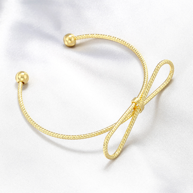 Cobre Chapados en oro de 18k Casual Estilo Simple Enchapado Infinidad Brazalete display picture 2