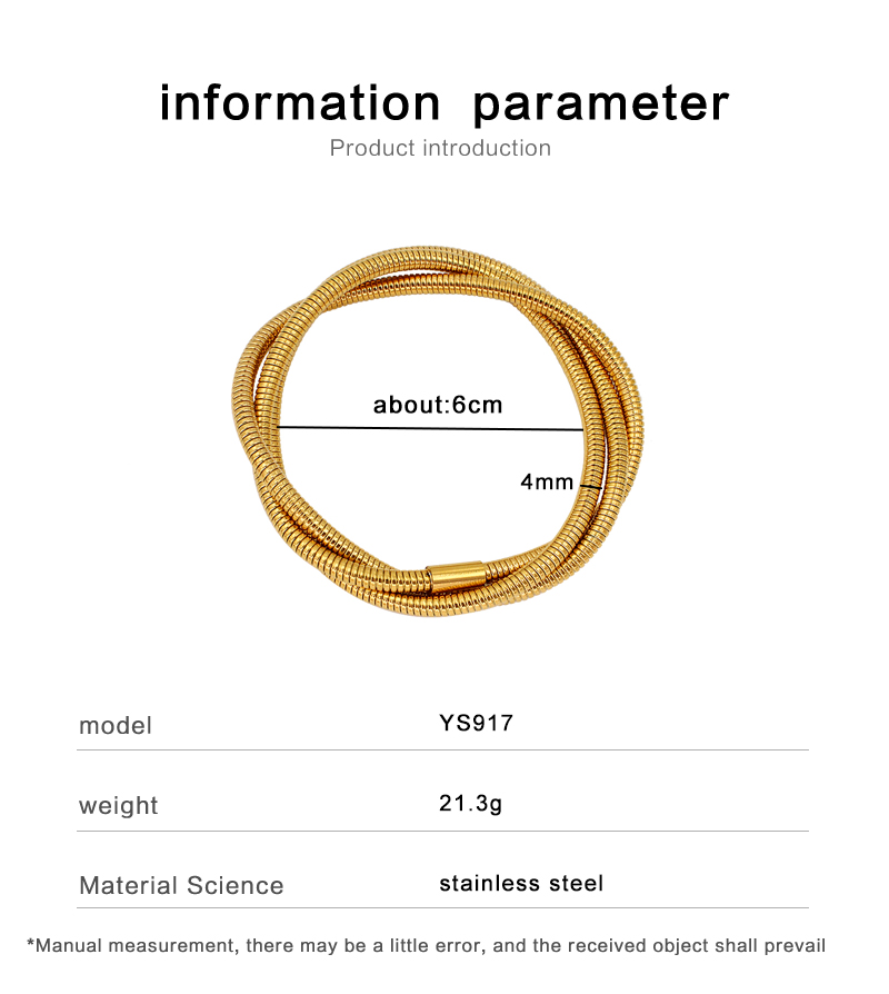 Simple Style Geometric 304 Stainless Steel 18K Gold Plated Bangle In Bulk display picture 1