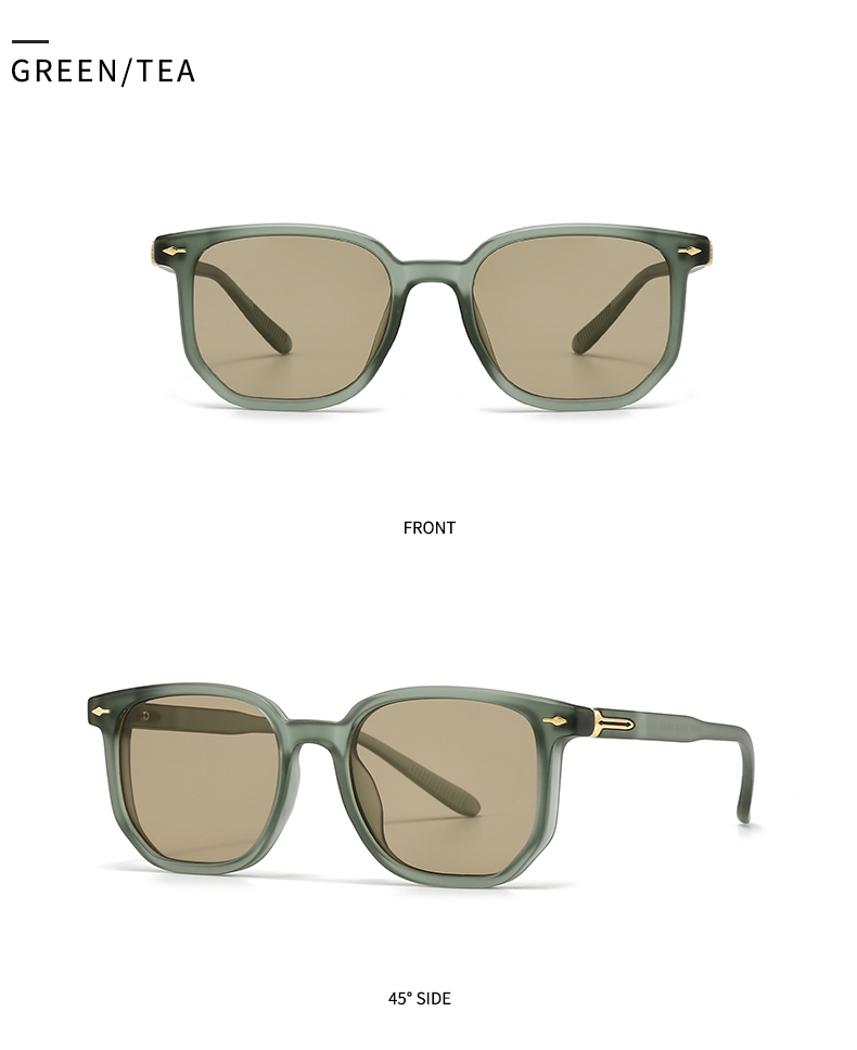 Modern Style Color Block Pc Polygon Patchwork Full Frame Women's Sunglasses display picture 11