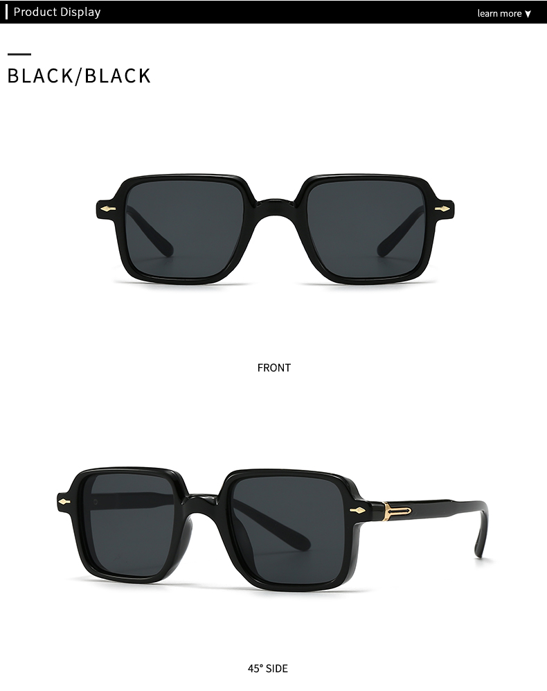 Modern Style Color Block Pc Polygon Patchwork Full Frame Women's Sunglasses display picture 3