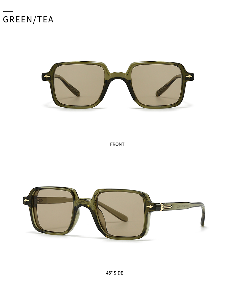 Modern Style Color Block Pc Polygon Patchwork Full Frame Women's Sunglasses display picture 11