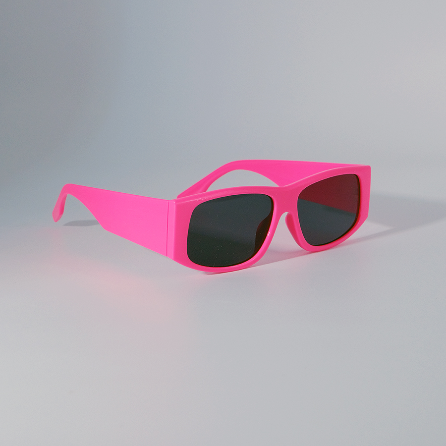 Streetwear Cool Style Solid Color Pc Square Full Frame Women's Sunglasses display picture 10