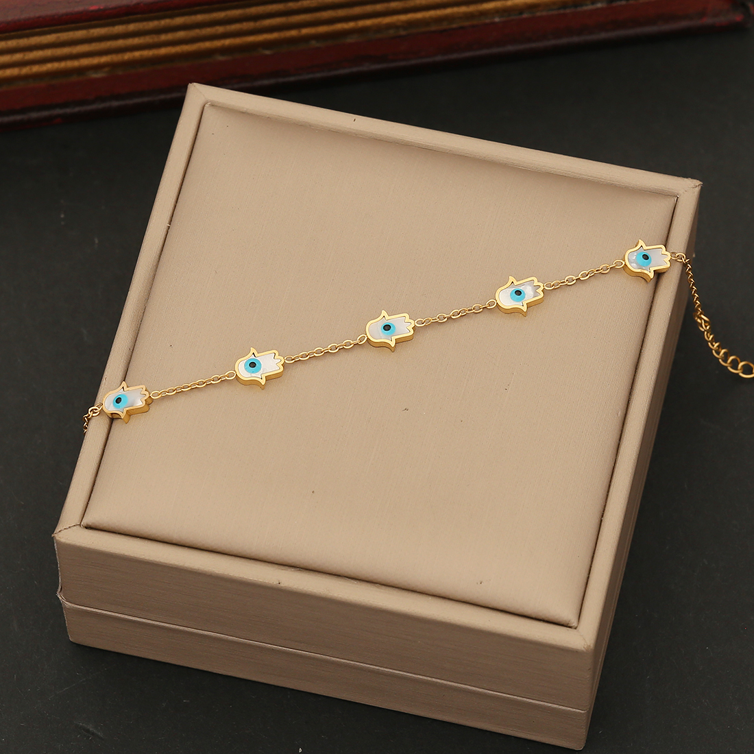 Elegant Cute Star Flower 304 Stainless Steel 18K Gold Plated Bracelets In Bulk display picture 10