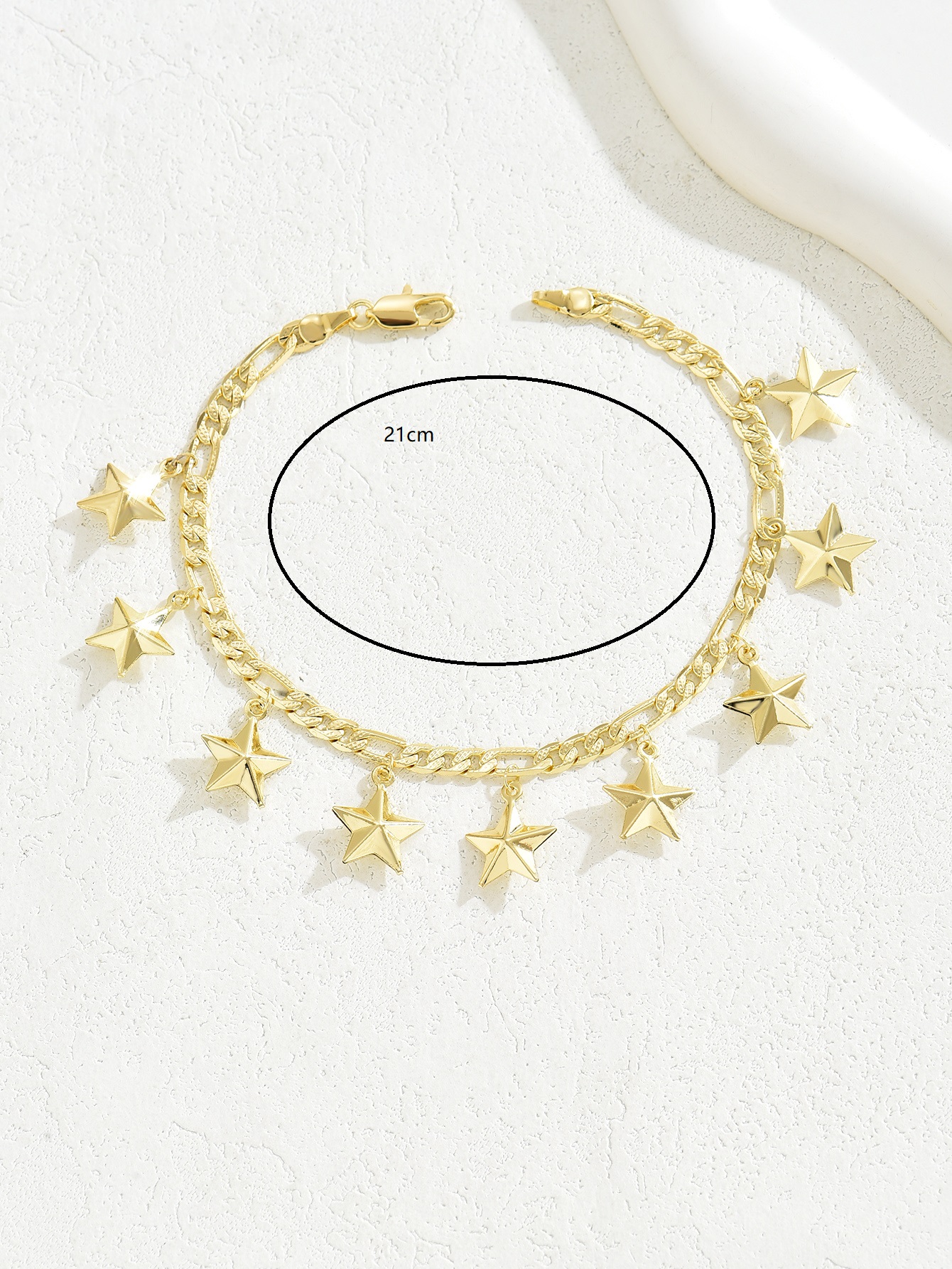 Le Cuivre Décontractée Élégant Style Classique Star Bracelets display picture 1