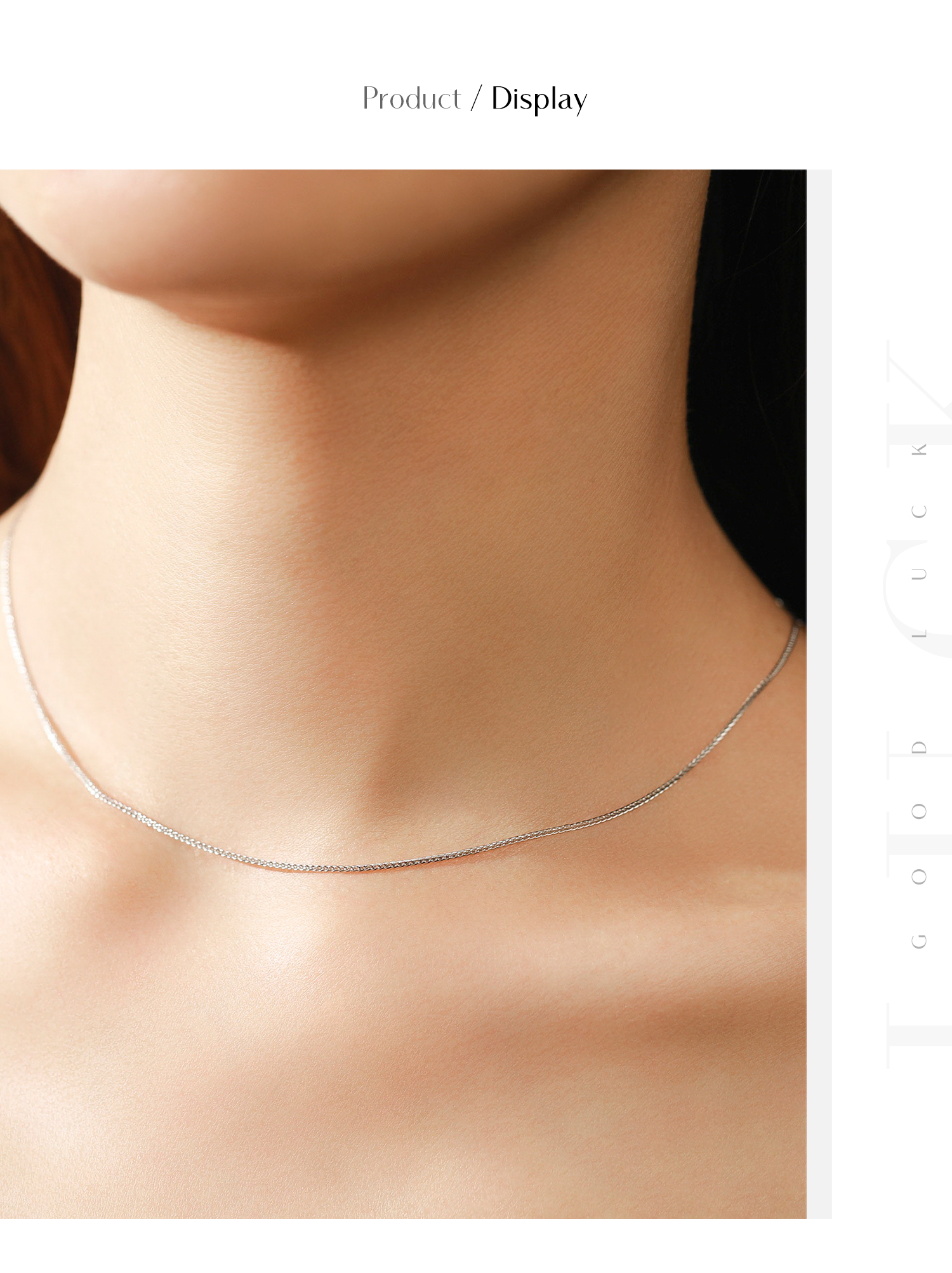 Sterling Silver Silver Plated Simple Style Classic Style Plating Solid Color Choker display picture 5