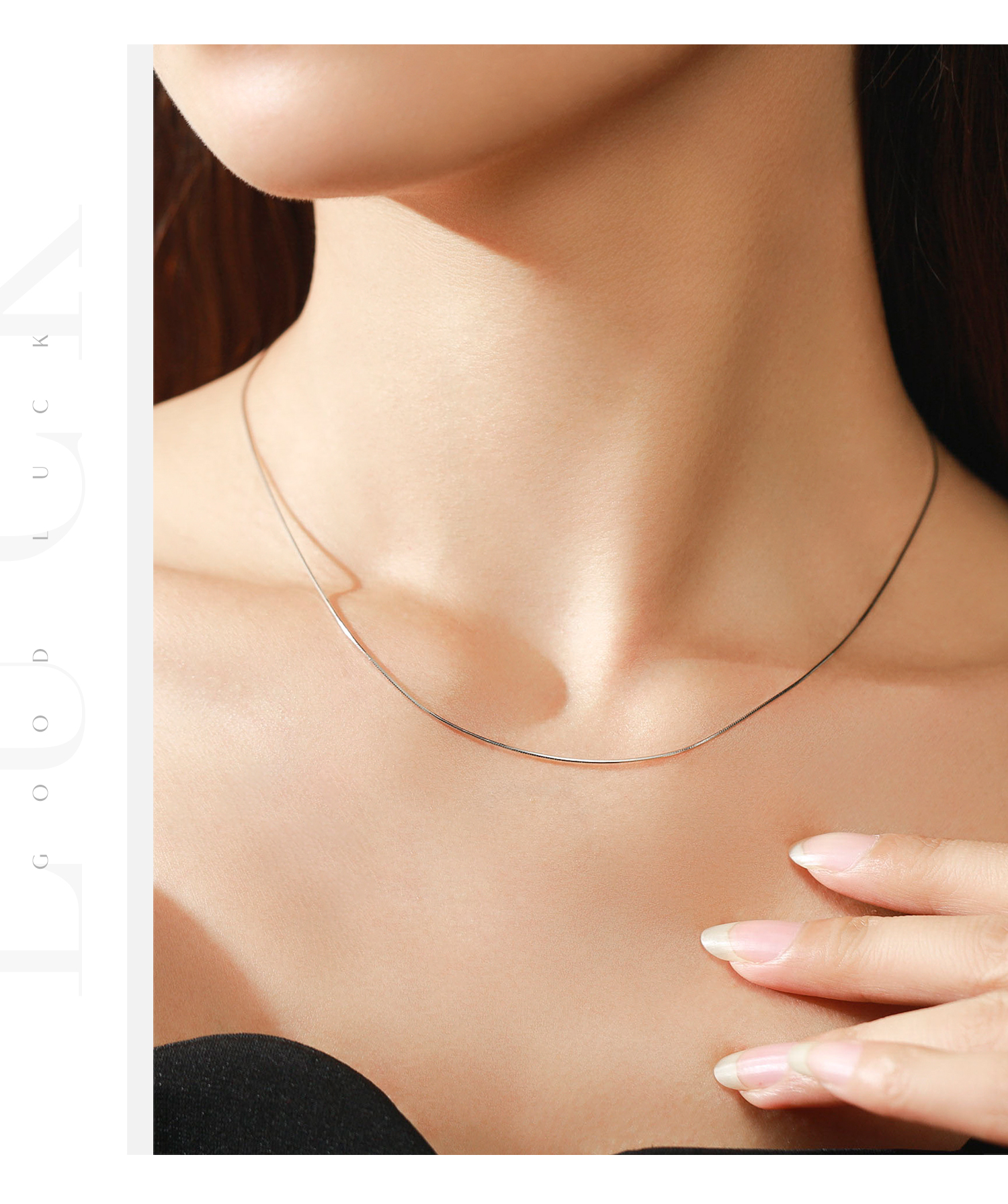Sterling Silver Silver Plated Simple Style Classic Style Plating Solid Color Choker display picture 6