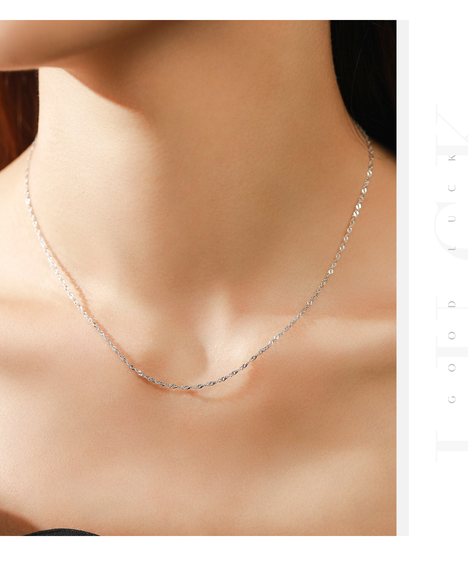 Sterling Silver Silver Plated Simple Style Classic Style Plating Solid Color Choker display picture 13
