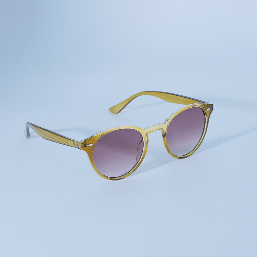 Casual Classic Style Solid Color Pc Round Frame Full Frame Women's Sunglasses display picture 5