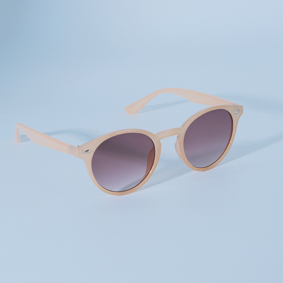 Casual Classic Style Solid Color Pc Round Frame Full Frame Women's Sunglasses display picture 6