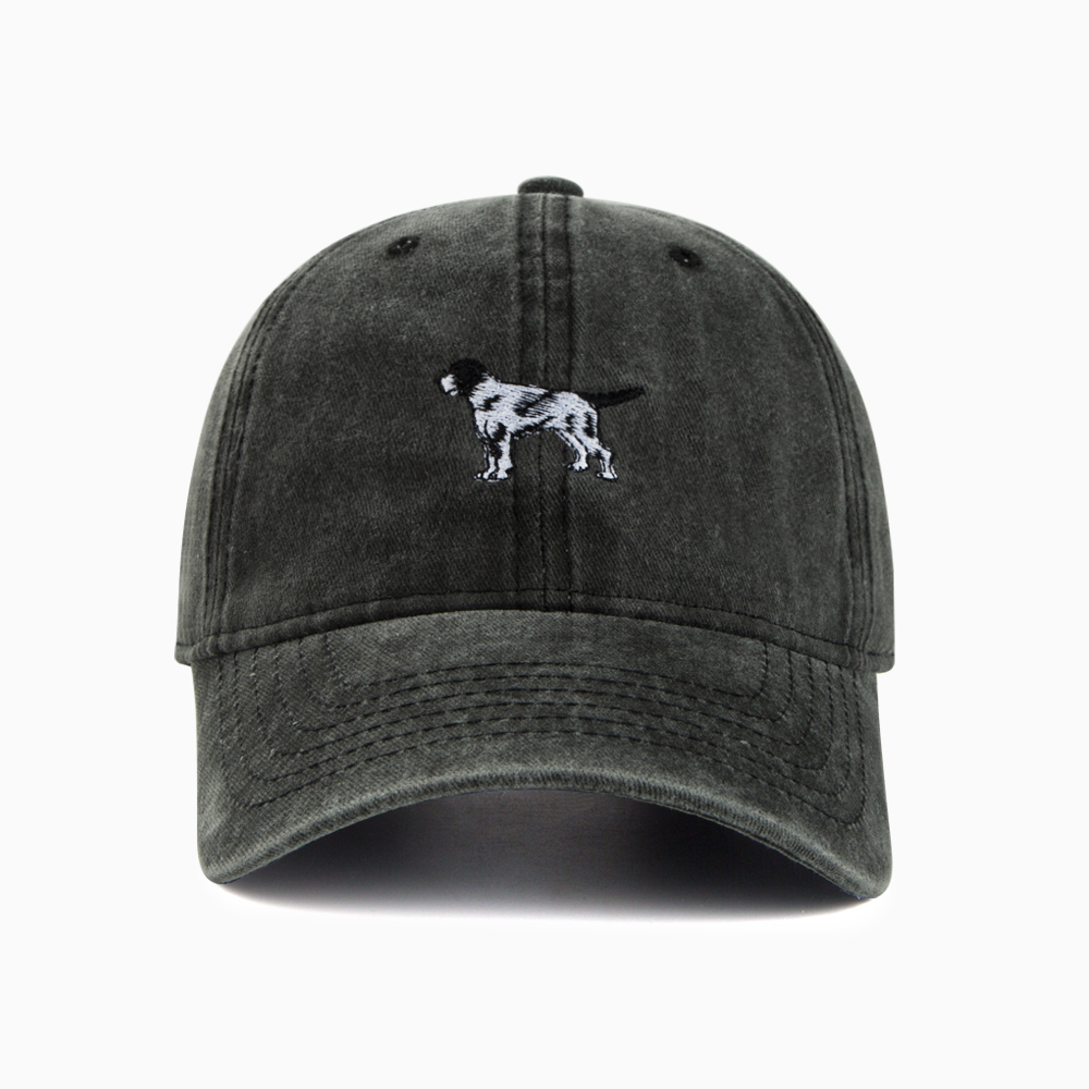 Unisex Casual Streetwear Dog Curved Eaves Baseball Cap display picture 4