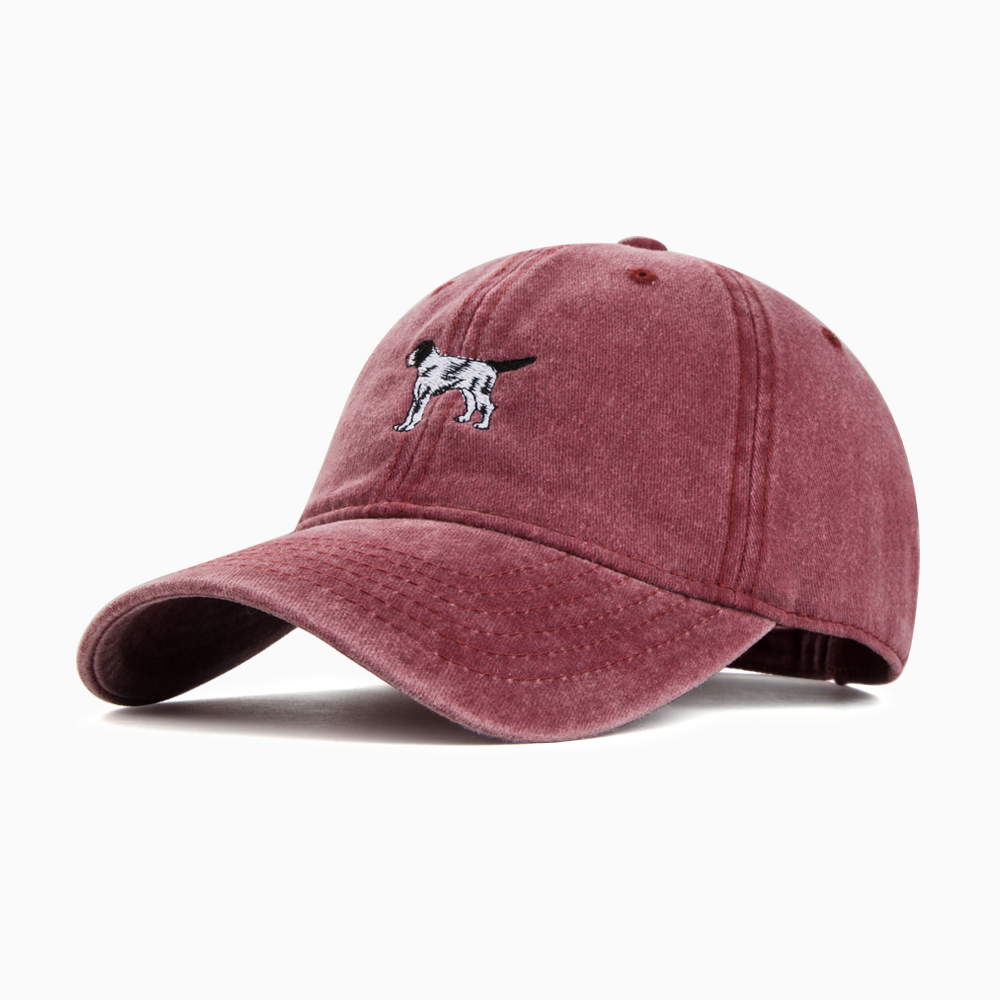 Unisex Casual Streetwear Dog Curved Eaves Baseball Cap display picture 8