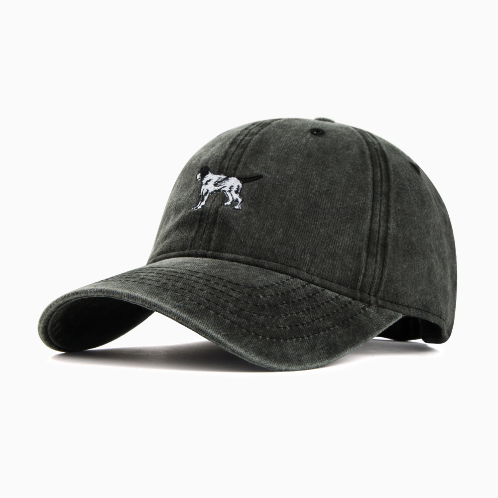 Unisex Casual Streetwear Dog Curved Eaves Baseball Cap display picture 7