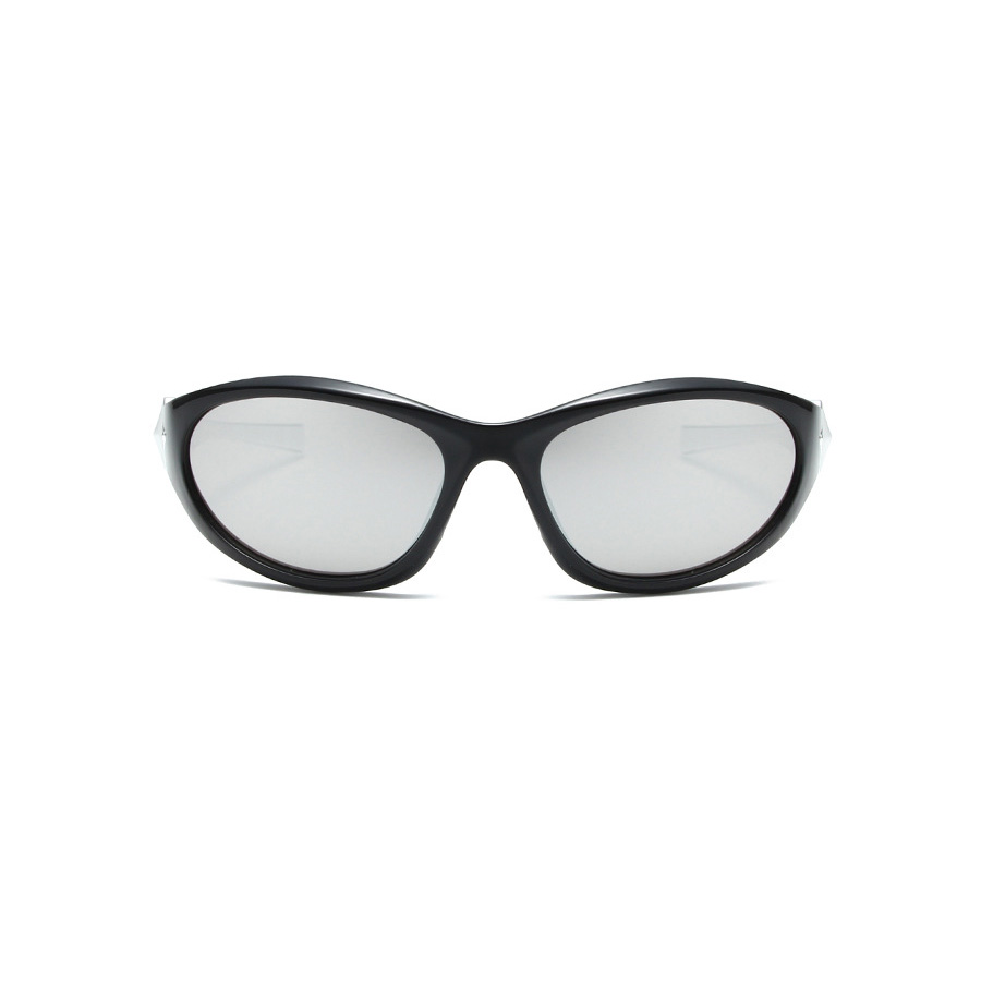 Casual Simple Style Solid Color Ac Oval Frame Full Frame Women's Sunglasses display picture 4
