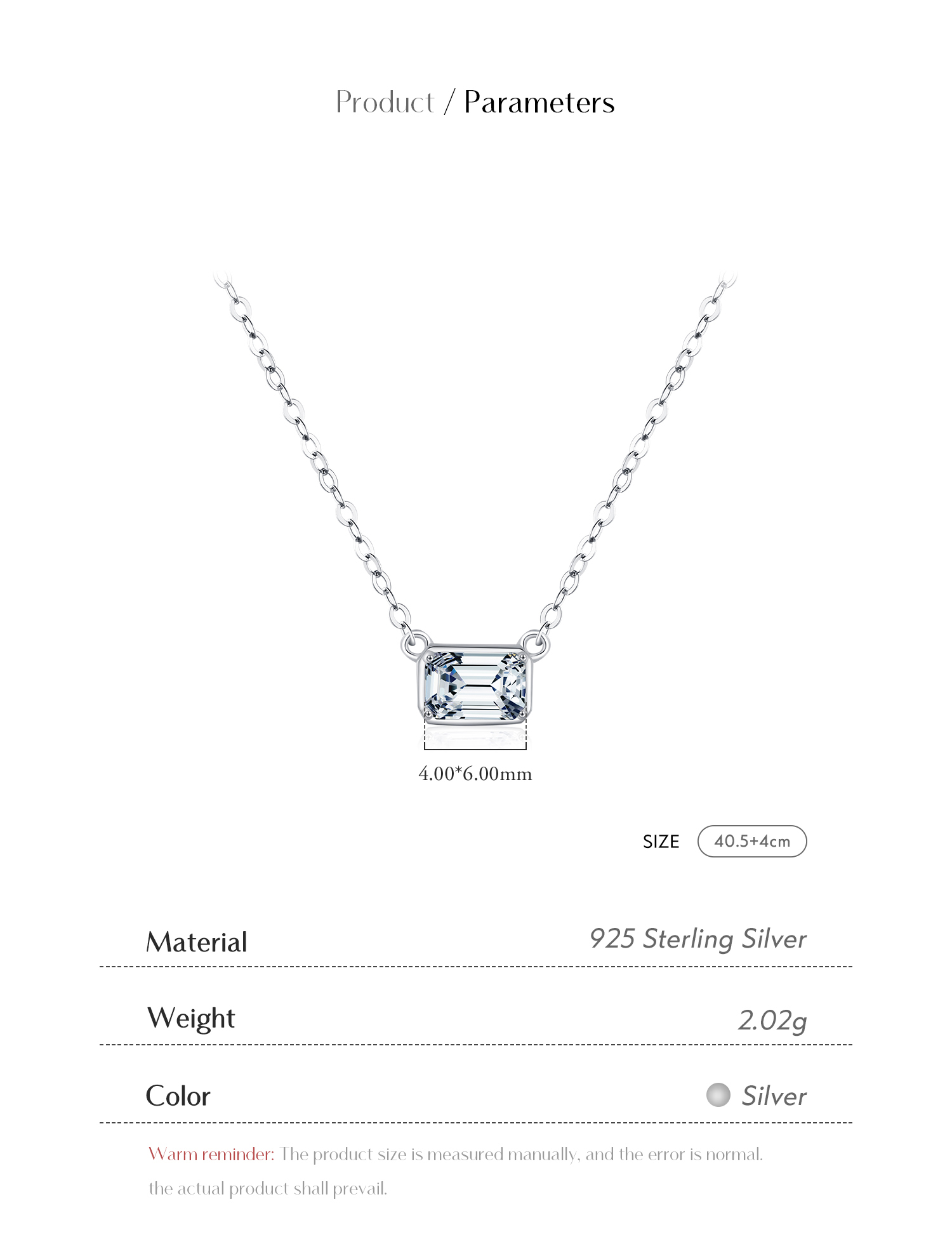 Sterling Silver Silver Plated Simple Style Classic Style Plating Inlay Solid Color Zircon Pendant Necklace display picture 4