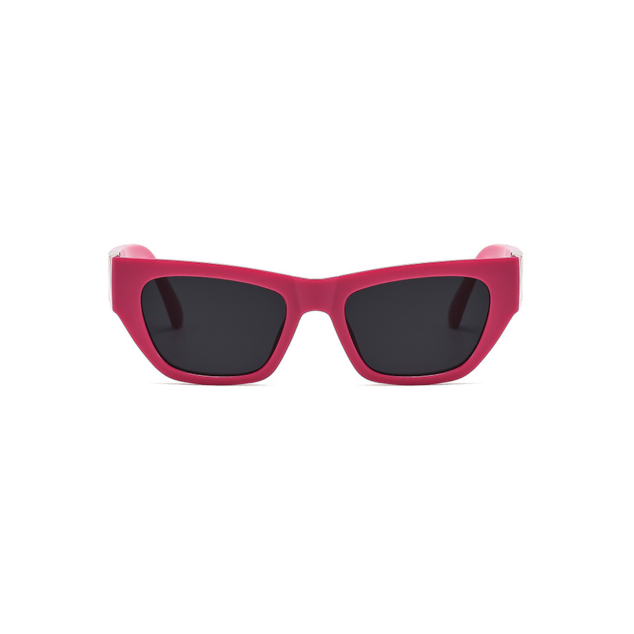 Vacation Cool Style Solid Color Ac Square Full Frame Women's Sunglasses display picture 4