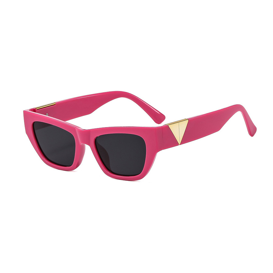 Vacation Cool Style Solid Color Ac Square Full Frame Women's Sunglasses display picture 5
