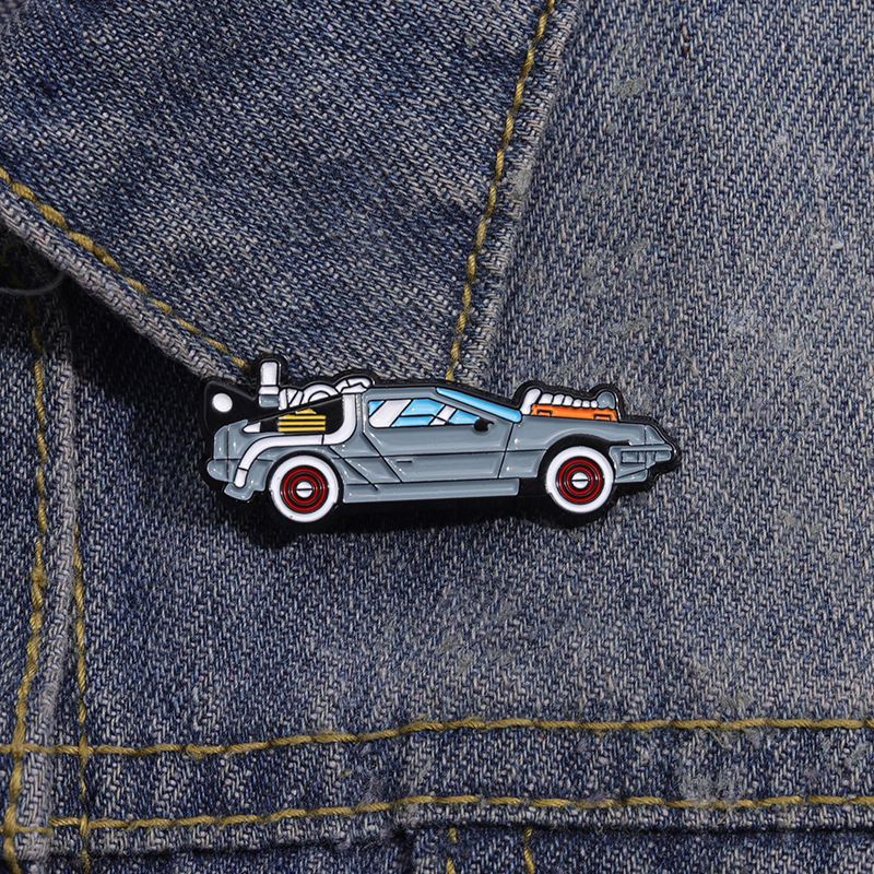 Cartoon Style Modern Style Classic Style Car Alloy Plating Unisex Brooches display picture 6