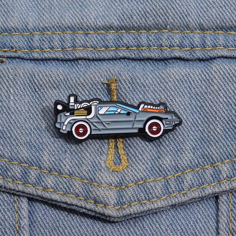 Cartoon Style Modern Style Classic Style Car Alloy Plating Unisex Brooches display picture 7