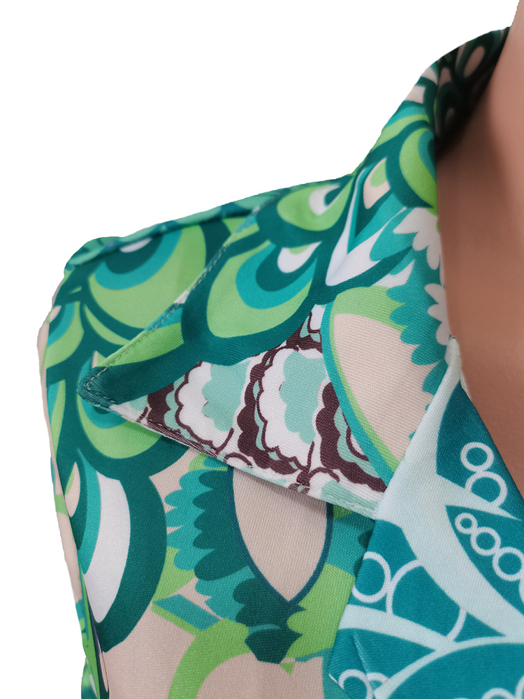 Holiday Daily Women's Hawaiian Tropical Color Block Polyester Shorts Sets Shorts Sets display picture 44