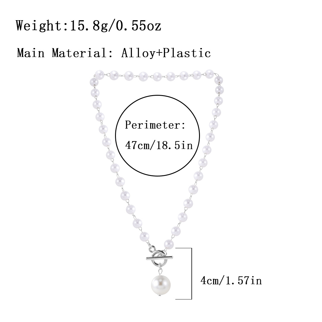 Wholesale Jewelry Elegant Simple Style Geometric Alloy Gold Plated Silver Plated Pendant Necklace display picture 6