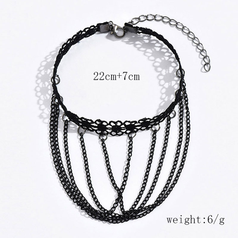 Vacation Sexy Geometric Silver Plated Alloy Wholesale Anklet display picture 1