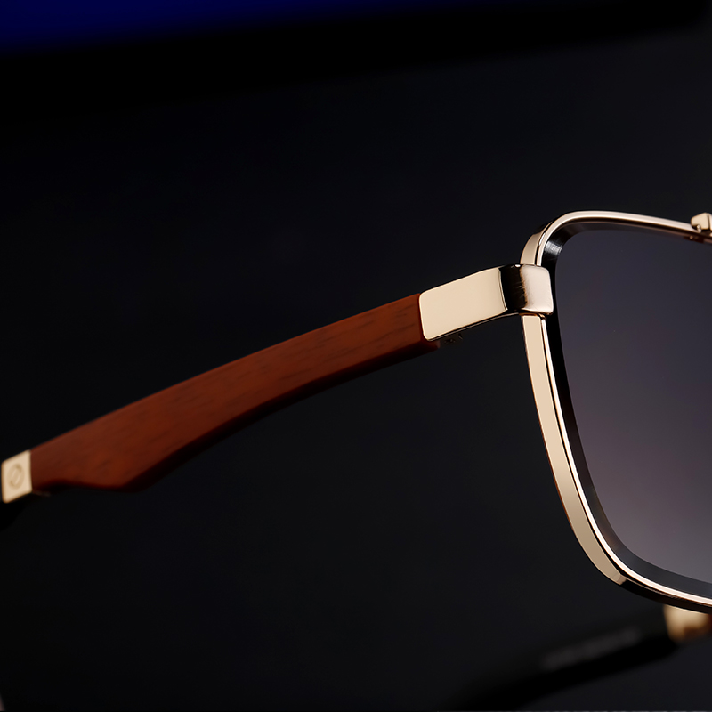 Retro Streetwear Solid Color Pc Square Full Frame Men's Sunglasses display picture 4