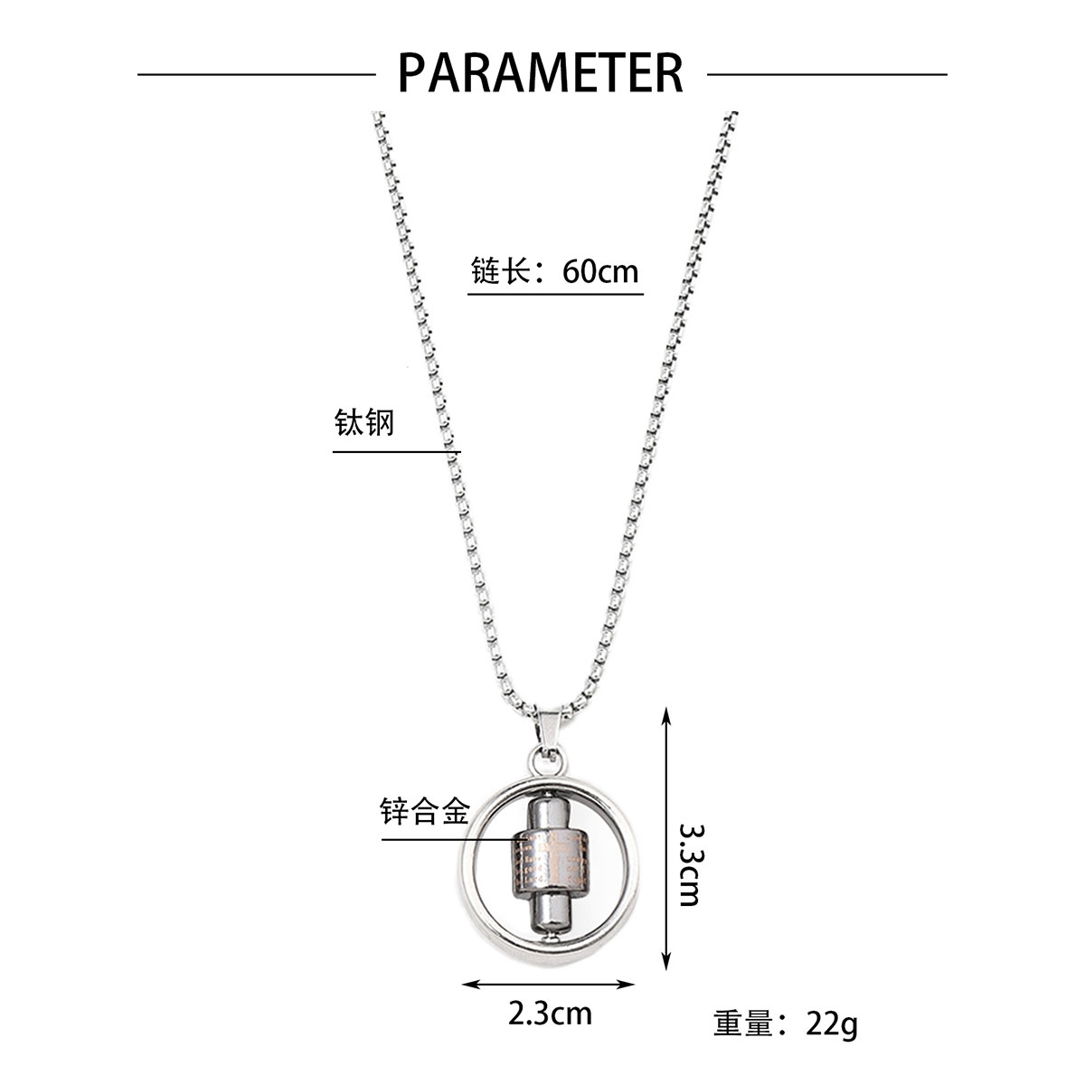 Simple Style Cross Clown Retro Angel Zinc Alloy 201 Stainless Steel Polishing Plating Men's Necklace display picture 34