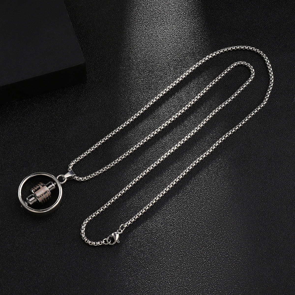 Simple Style Cross Clown Retro Angel Zinc Alloy 201 Stainless Steel Polishing Plating Men's Necklace display picture 46