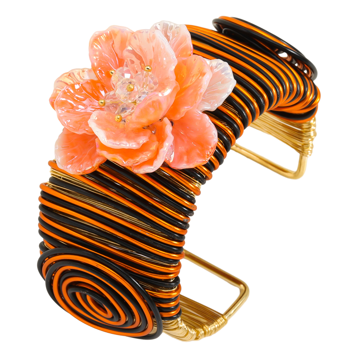 Rétro Style Classique Fleur Alliage Placage Femmes Bracelet display picture 12