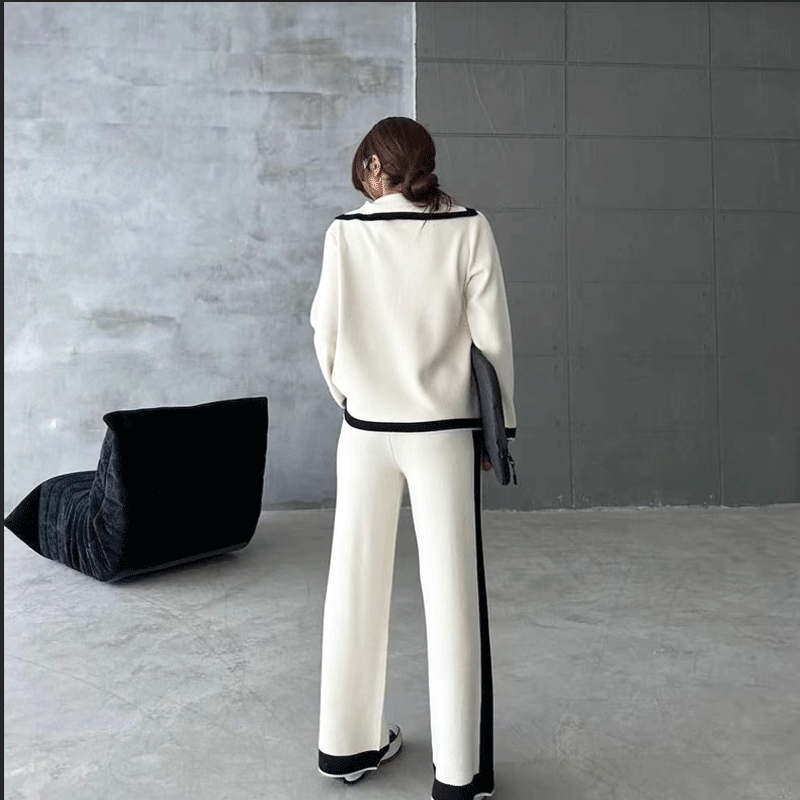 Casual Home Women's Adults Casual Simple Style Solid Color Polyester Pants Sets Pants Sets display picture 1