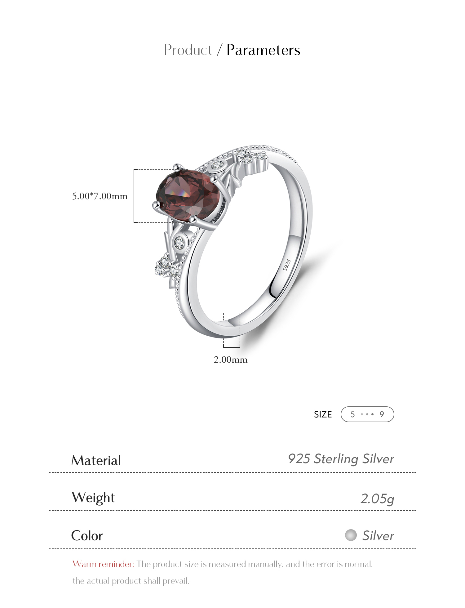 Sterling Silver Rhodium Plated Retro Simple Style Shiny Hollow Out Inlay Oval Zircon Rings display picture 4